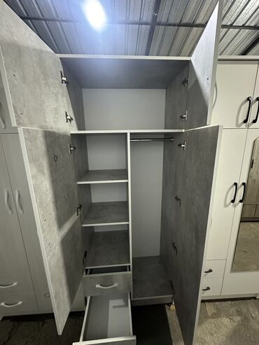 Шкафы для одежды: Шкаф Шкафы Шкаф для детских Ширина 80 Высота 2м Глубина 47 С зеркалом — 8