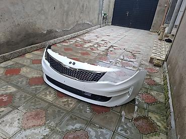 on panel: Kia Optima üçün ön bamper (orijinal) - Rəng: ağ - Komplekt: bamper — 3