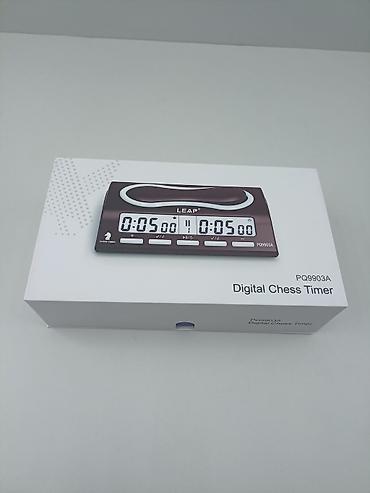 chess: LEAP PQ9903A elektron şahmat saatı - İki tərəfli böyük LCD ekran: hər — 7