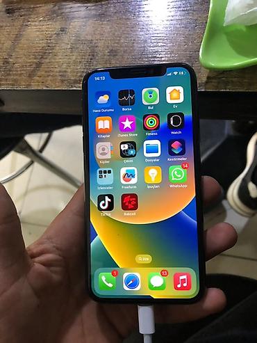 iphone kabel: IPhone X, 64 GB, Qara, Face ID — 3