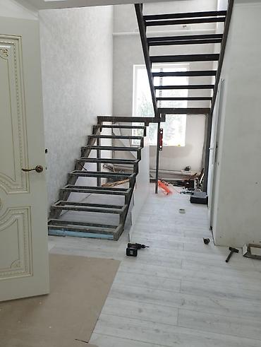 Изготовления каркасов: Лестница металлическая каркас перила — 6