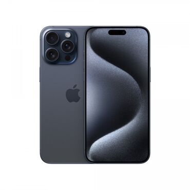Apple iPhone: IPhone 15 Pro, Б/у, 256 ГБ, Blue Titanium, Кабель, 80 %
