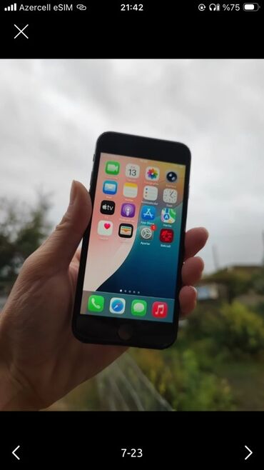 Apple iPhone: IPhone SE 2020, Qara, Barmaq izi — 5