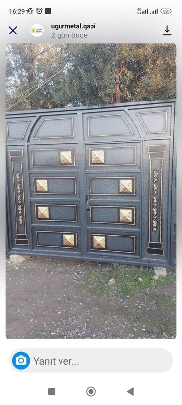 Həyət darvazaları: İlkin Ödenis Yox. Tek Sexsiyyet Vesiqesi İle Bu Ay Al Gelen Aydan Öde — 2