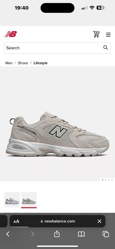 бу красофки: Оригинал 100% New Balance 530 размер 38.5 брала за 10.500 сом надела