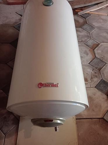su aparatı: Thermex su qızdırıcısı (elektrik, silindrik model) 100 litirlik — 2