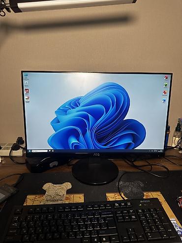 Мониторы: Монитор, AOC, Б/у, LED, 23" - 24" — 8