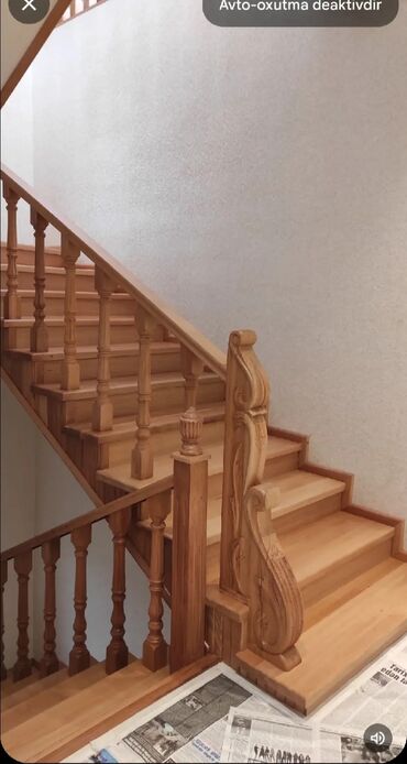 Pilləkən məhəccərləri: Yeni Pilləkən məhəccəri, Taxta, Rayonlara çatdırılma — 10