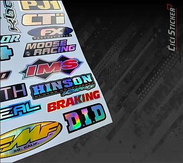 Tuning oprema: Hologramske nalepnice sponzori did thor michelin - 2453 📌 opis — 2