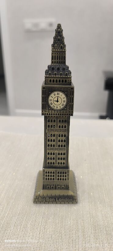 детский набор для творчества алмазная вышивка: Bigben London suveniri. Hündürlük 19 sm Vəziyyəti şəkildəki kimi