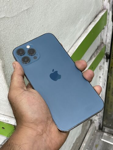 blue yeti: IPhone 12 Pro Max, 256 ГБ, Pacific Blue