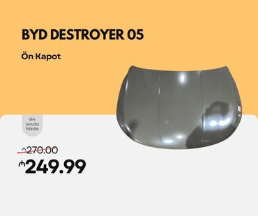 Digər kuzov detalları: BYD Destroyer 05 kapotu