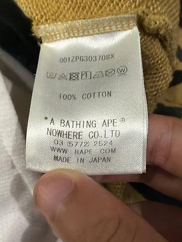 bape shark: ЭТО ОРИГИНАЛ ЕСЛИ НЕ ВЕРИТЕ МОГУ СКИНУТЬ ДОКАЗАТЕЛЬСТВА размер 160-167 — 7