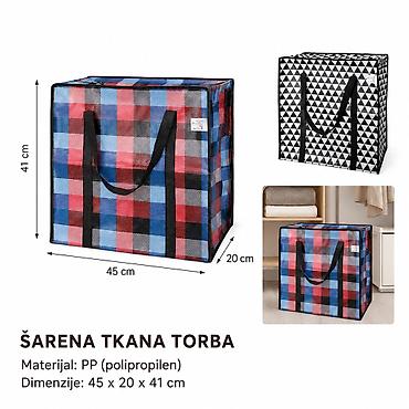 KMT Štampana tkana torba 3280773 Praktična torba za domaćinstvo