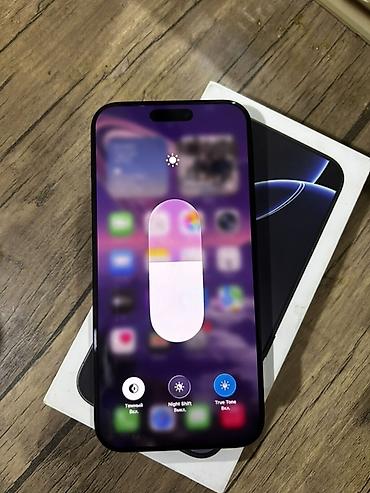 компьютеры новые: IPhone 16 Pro Max, Б/у, 256 ГБ, Черный, Коробка, 93 % — 2