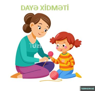 ищу сиделку для пожилого человека: Dayə xidməti (Öz Evimdə) - uşaqlar üçün peşəkar baxım və gündəlik