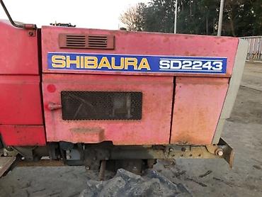 Тракторы МТЗ (Беларус): Японский траткор Шибаура SD2243 с фрезой — 11
