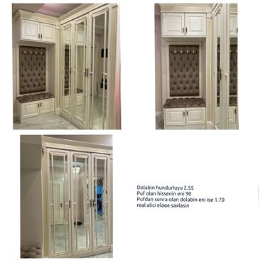 шкаф для стиральной машины в ванной: Dehliz dolabi temiz MDF materialdan tecili satilir Qiymet 550 man SON