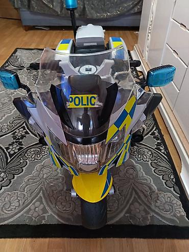 Uşaq üçün elektrik maşınları: Uşaq üçün elektrikli polis motosikleti – BMW R1200 RT dizaynı az — 1