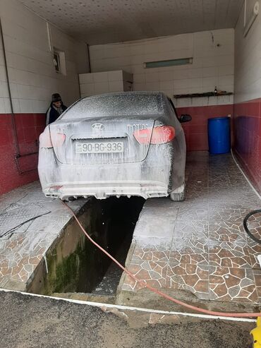 Restoran, kafelər: Obyekt: Çay evi və avtoyuma kompleksi - Yol kənarında, gecə — 29