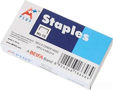 Heftalice: A+ Plus spajalice za heftalicu – No.10 - Tip: spajalice (heftice) za — 3