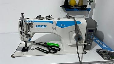 Швейные машины: Швейная машина Jack, Электромеханическая, Автомат — 2