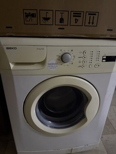 Paltaryuyan maşınlar: Paltaryuyan maşın Beko, 6 kq, Təmirə ehtiyacı var