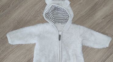 Верхняя одежда: Комбез белый2-6 месяцев теплый бодик мишки (коричневый at lalafo.kg — 5 Верхняя одежда: Комбез белый2-6 месяцев теплый бодик мишки (коричневый — 5