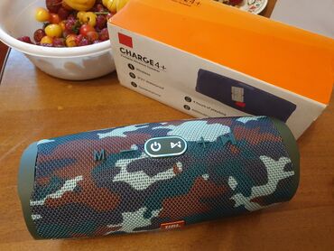 Динамики и колонки: Портативная беспроводная колонка JBL Charge 4+ в камуфляжной