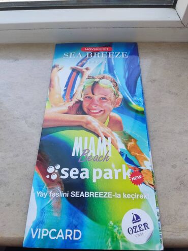 Turizm: 8 ədəd kupon 29 manat 1+1 kompaniyası Sea breezede miami beach,sea
