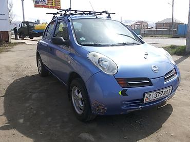 Унаа: Nissan Micra: 2003 г., 1.2 л, Кол менен иштөөчү, Бензин, Универсал — 1