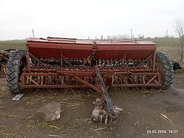 Зерновые сеялки: Зерновая сеялка прицепная (механическая), широкозахватная. Основные — 2
