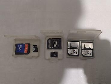 memory stick: Набор карт памяти и адаптеров: две микро флэшки оба по 2 Гб за каждую — 1