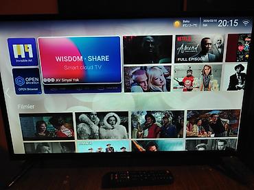 ТВ и видео: Ficher HAS 32D20 model 32 düym Smart LED televizor satılır. Televizor — 2