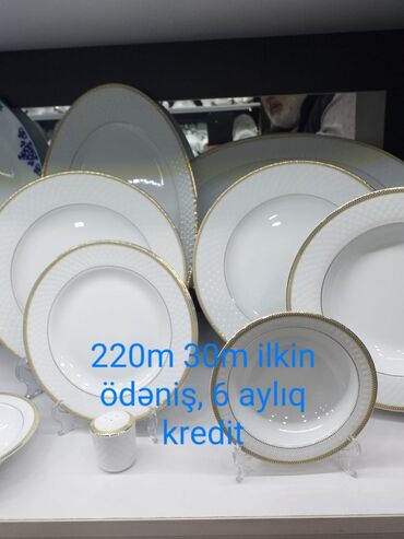 Nahar dəstləri və servizlər: Nahar dəsti, rəng - Ağ — 9