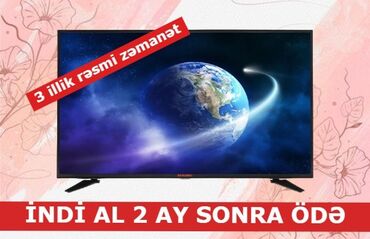 shivaki 32sh90g smart: Yeni Televizor Shivaki 43" Ödənişli çatdırılma