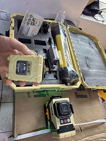 лазер 303: Лазерный уровень Fengbao 4D FBH в комплекте с треногой и кейсом — 3