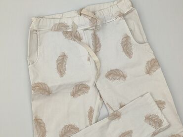 Women: Material trousers for women, size S (EU 36)