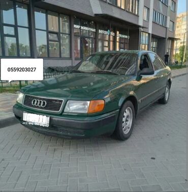 салон на ауди а6: Зеленый седан Audi 100. Автомобиль среднего размера с классическим