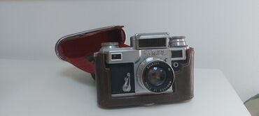 ucuz fotoaparat satisi: ANTİK Fotoaparat 1950 ci illərə aid Kiyev istehsalı antik fotoaparat