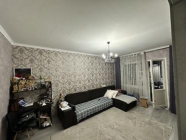 flat osh: 1 комната, 45 м², Ошский рынок / базар Индивидуалка, 12 этаж, Косметический ремонт — 1