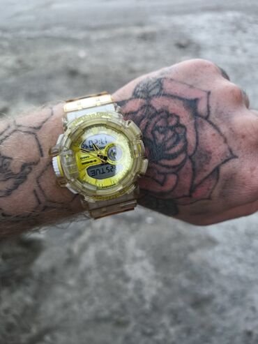 Qol saatları: Qol saatı, G-Shock, rəng - Sarı — 2