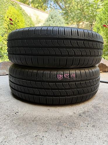 5500: Шины 185 / 65 / R 14, Лето, Б/у, Пара, Легковые, Корея, Kumho — 1