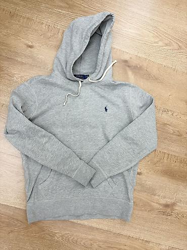 ник: Polo Ralph Lauren Gray Hoodie, Поло Ральф Лорен Худи Серый — 1