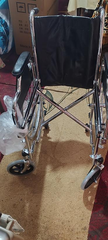 servis arabasi: Tualet qablı əlil arabası (Commode Wheelchair) Pakofkadadı açılmayıb — 8