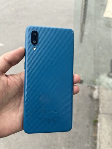 Samsung: Samsung Galaxy A02, 32 GB, rəng - Göy