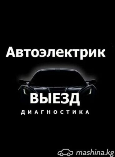 диогностика авто: Автоэлектрик кызматтары, баруу менен