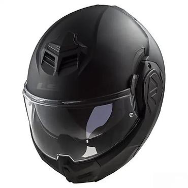 Dodaci za bicikl: Modularna moto kaciga – crna mat - Tip: modularna (flip-up) sa — 6