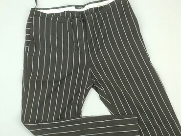 legginsy czarne gym glamour: Material trousers, XL (EU 42), condition - Very good