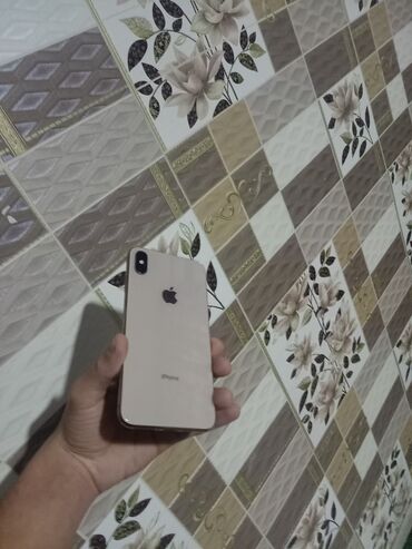 işləmiş soyuducular: IPhone Xs Max, 64 GB, Matte Gold, Face ID